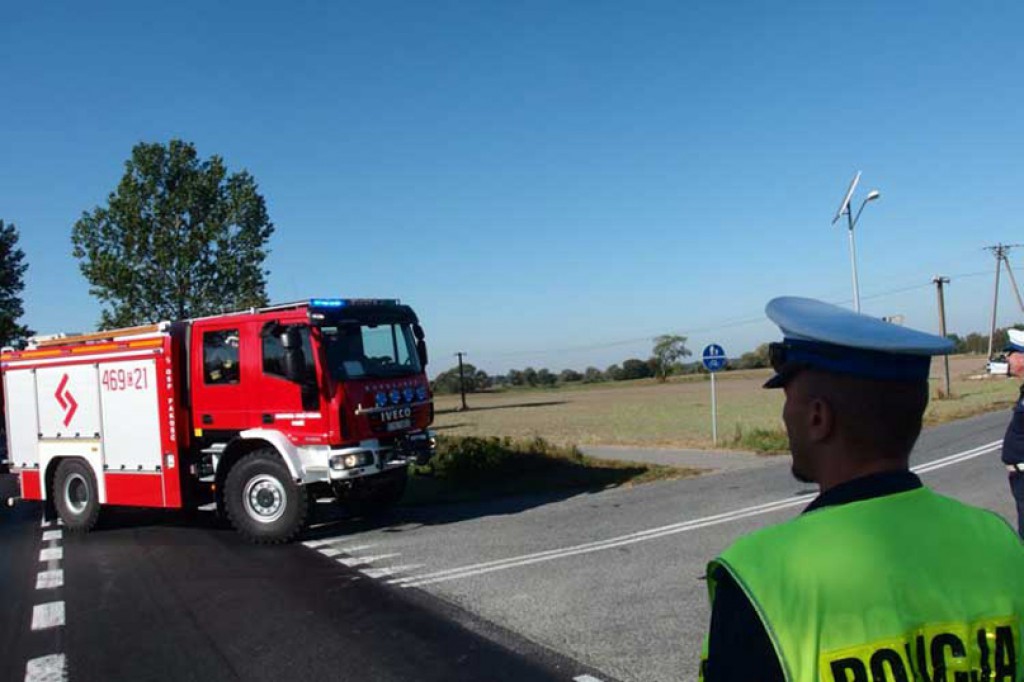 Wspólne ćwiczenia policjantów, strażaków i