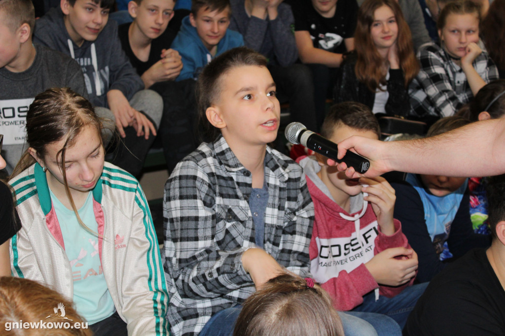 Mieszko Włodarczyk w szkołach