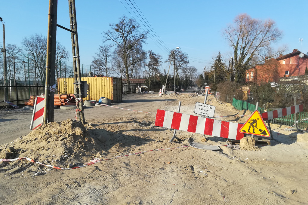 Remont ulicy Parkowej - 4 marca 2018