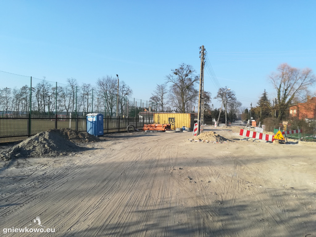 Remont ulicy Parkowej - 4 marca 2018
