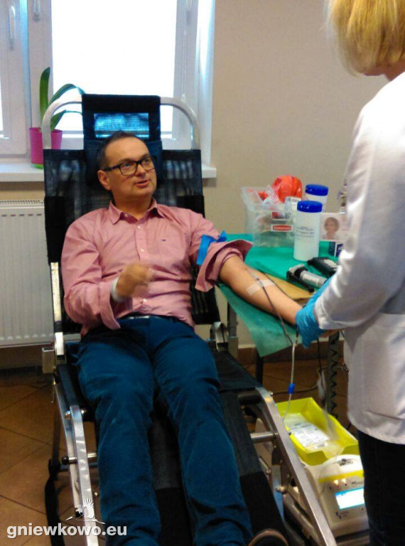 Zbieranie krwi dla Ryszarda Jastrzębskiego