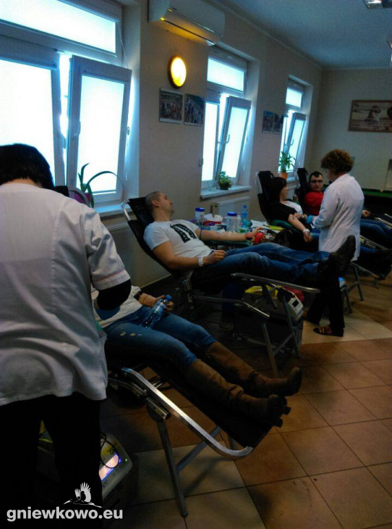 Zbieranie krwi dla Ryszarda Jastrzębskiego