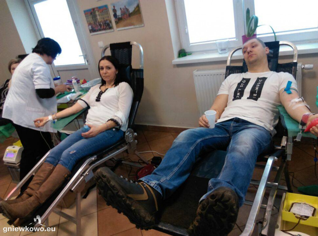 Zbieranie krwi dla Ryszarda Jastrzębskiego