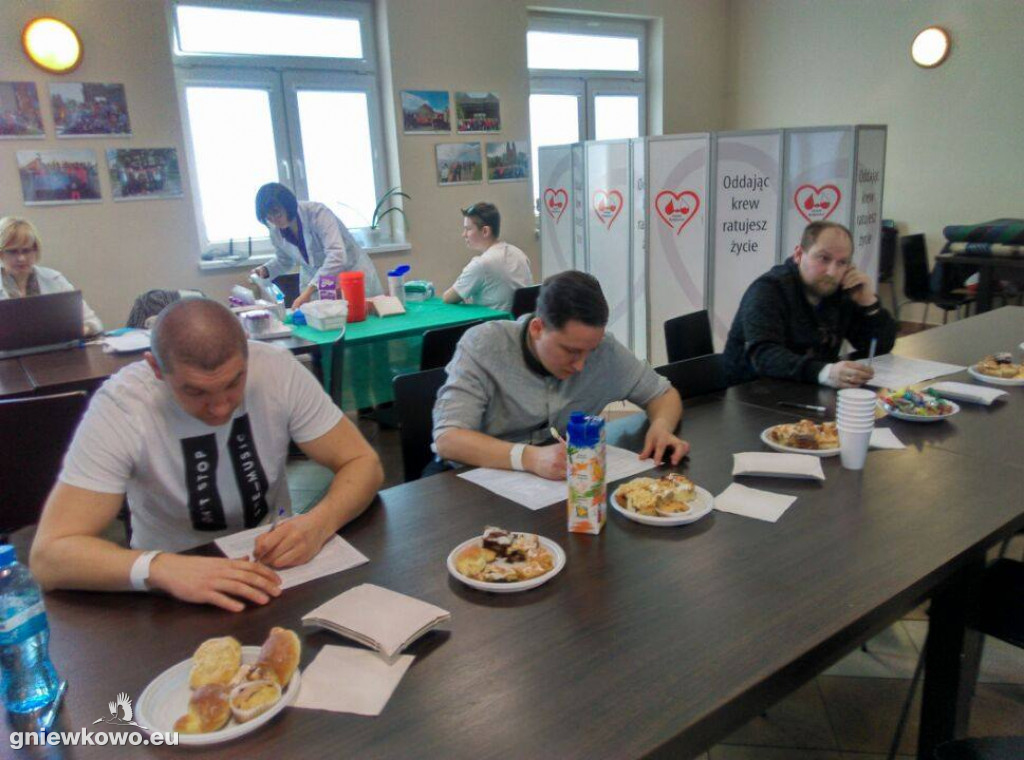 Zbieranie krwi dla Ryszarda Jastrzębskiego