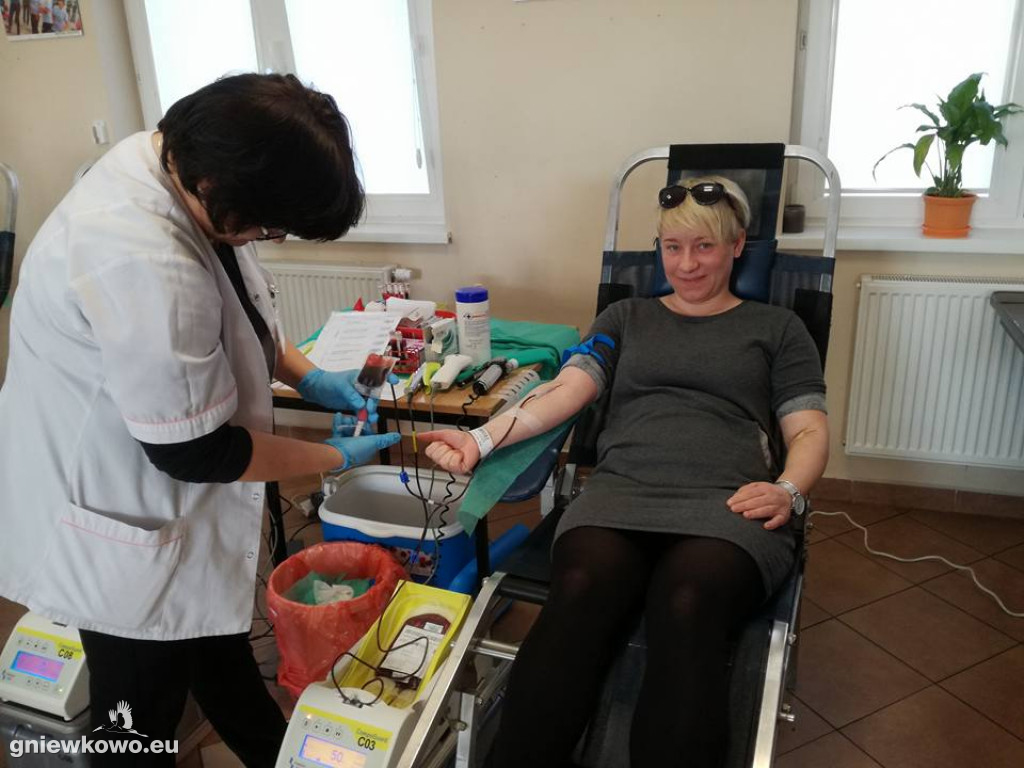Zbieranie krwi dla Ryszarda Jastrzębskiego