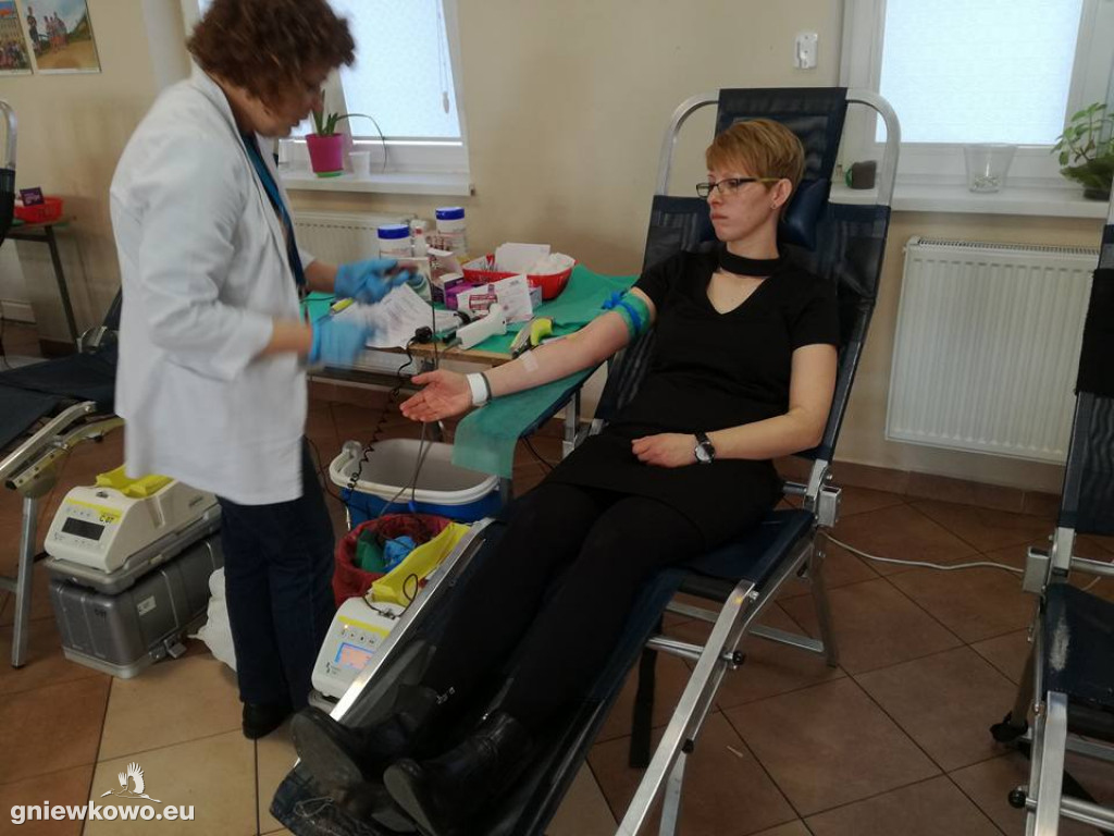 Zbieranie krwi dla Ryszarda Jastrzębskiego