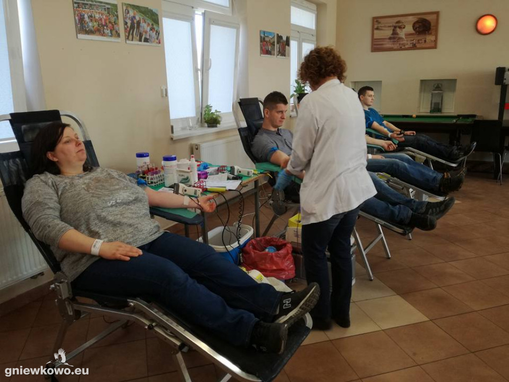 Zbieranie krwi dla Ryszarda Jastrzębskiego