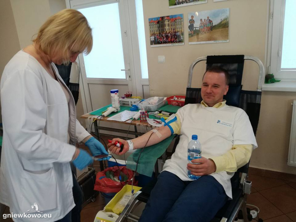 Zbieranie krwi dla Ryszarda Jastrzębskiego