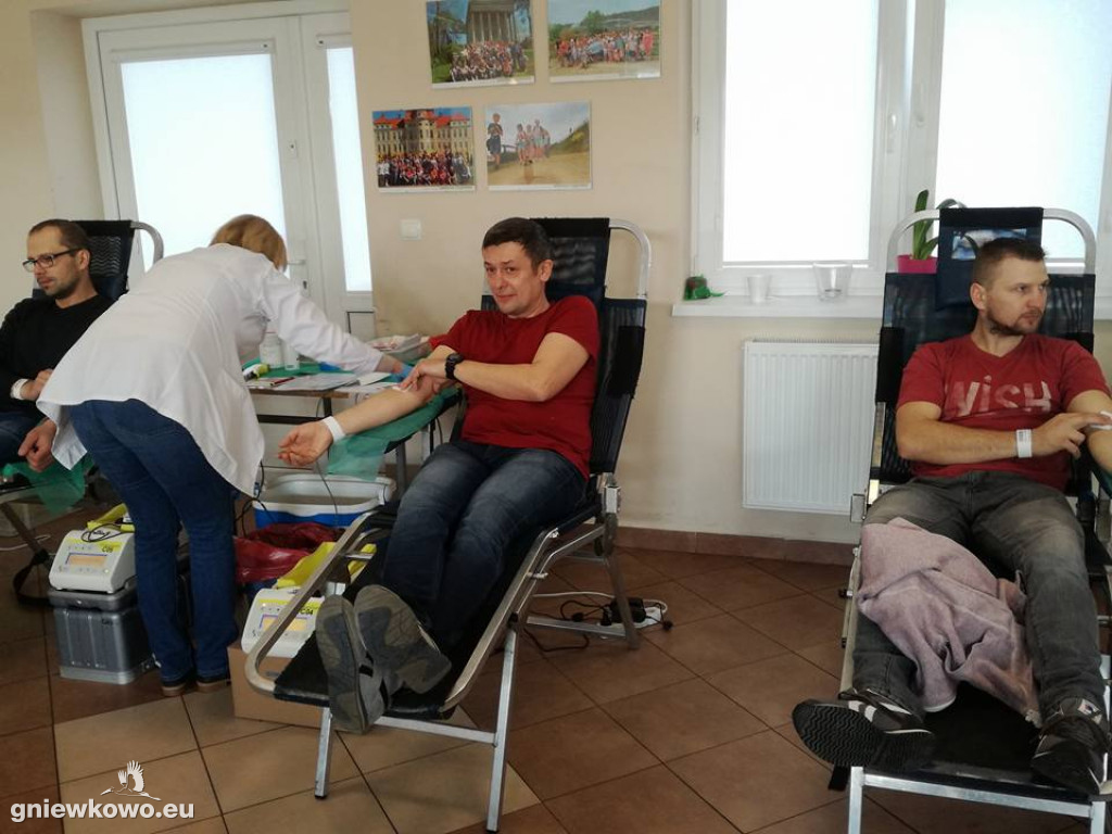 Zbieranie krwi dla Ryszarda Jastrzębskiego