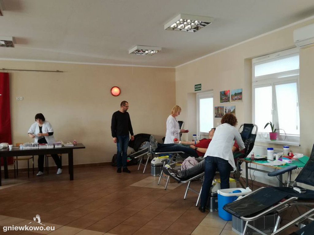 Zbieranie krwi dla Ryszarda Jastrzębskiego