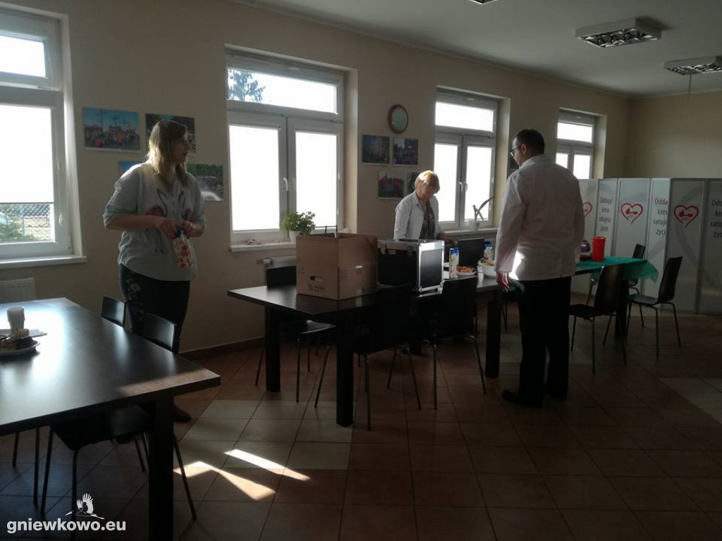 Zbieranie krwi dla Ryszarda Jastrzębskiego