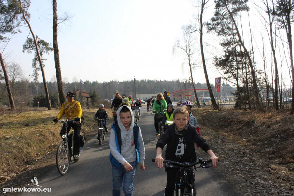 Suchatówka rowerowo powitała wiosnę