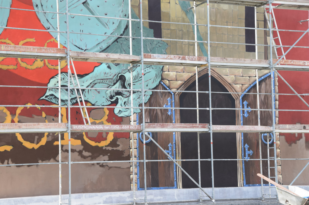 Mural prawie gotowy - 17 maja 2018