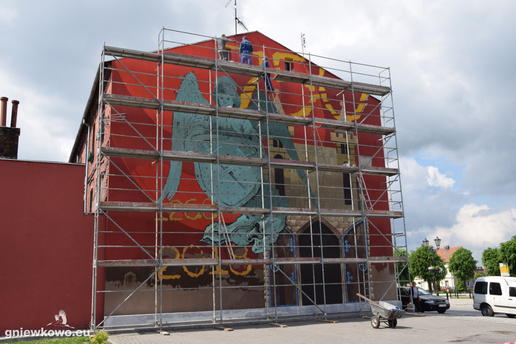 Mural prawie gotowy - 17 maja 2018