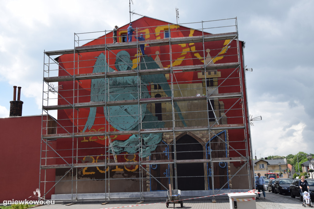 Mural prawie gotowy - 17 maja 2018