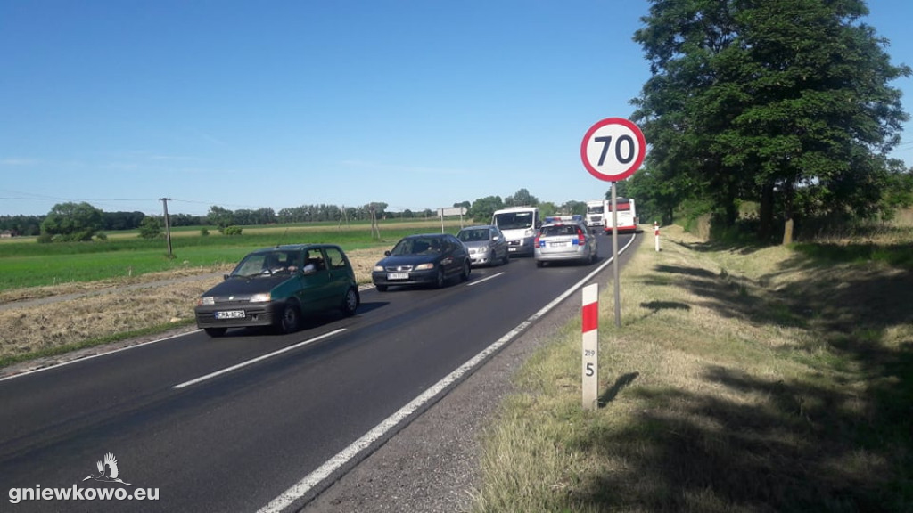 Zderzenie trzech aut w Michałowie