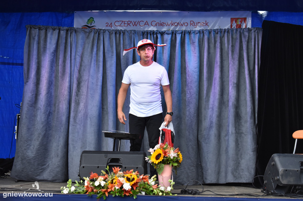 Kabaret Jurki wystąpił w Gniewkowie
