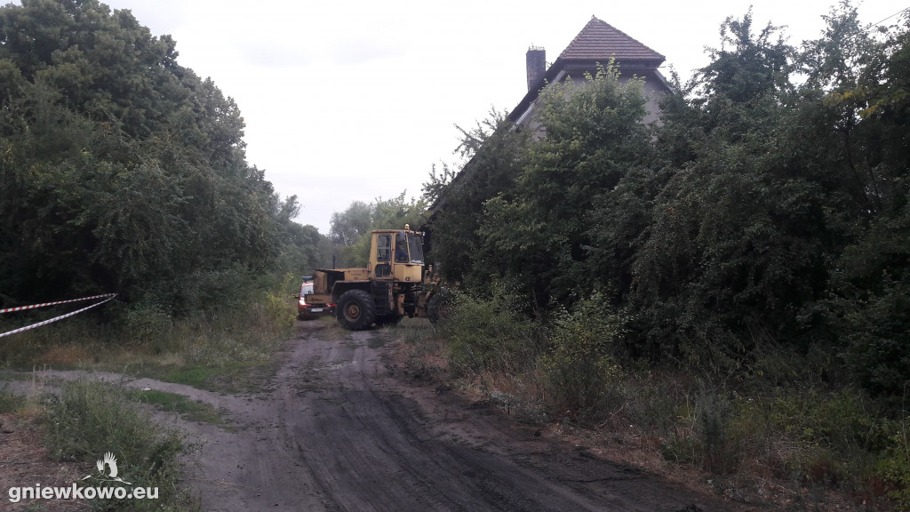 Nocny pożar w Wielowsi