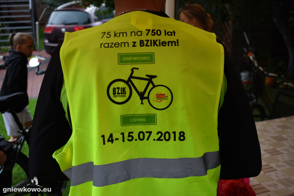 Rajd rowerowy z BZIK-iem do Lichenia