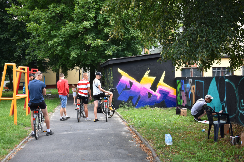 Graffiti Jam na Osiedlu 700-lecia