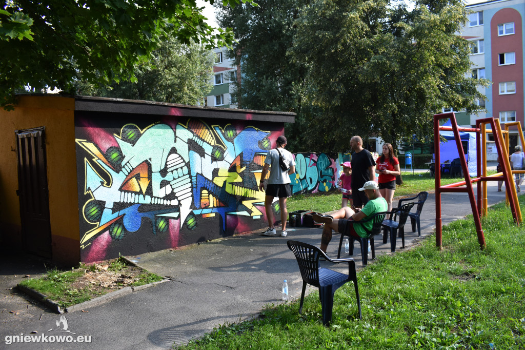 Graffiti Jam na Osiedlu 700-lecia