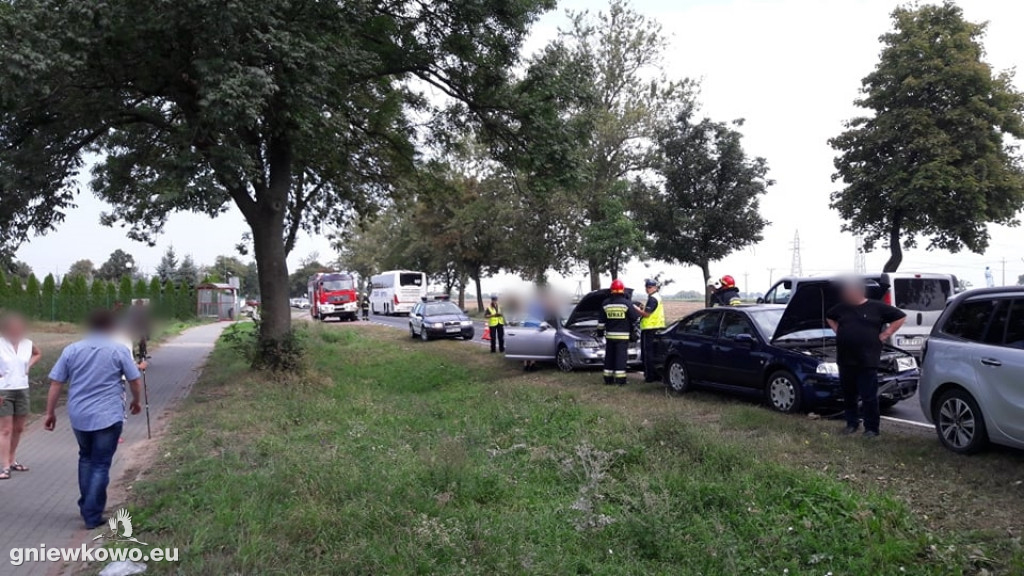 Poczwórna kraksa pod Gniewkowem