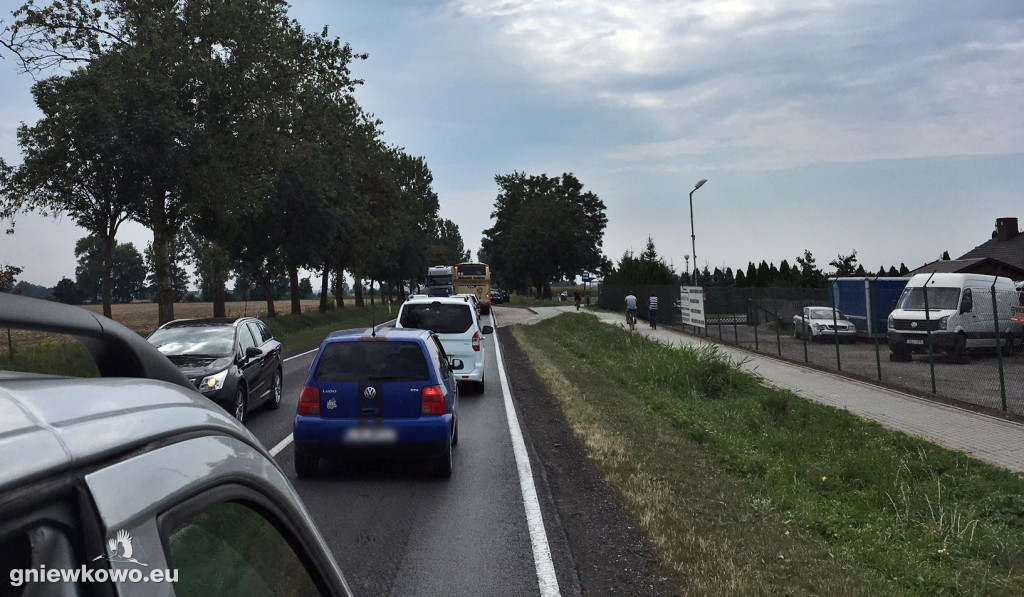 Poczwórna kraksa pod Gniewkowem