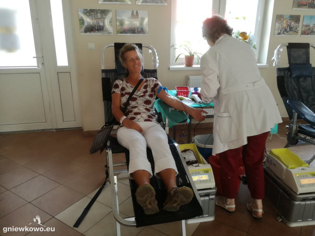 Zbiórka krwi dla Oliwiera Rejmusa