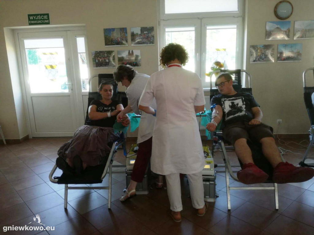 Zbiórka krwi dla Oliwiera Rejmusa