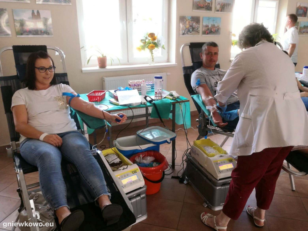 Zbiórka krwi dla Oliwiera Rejmusa