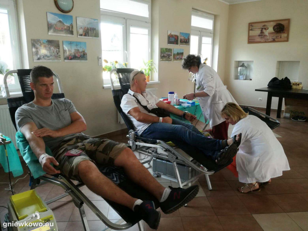 Zbiórka krwi dla Oliwiera Rejmusa