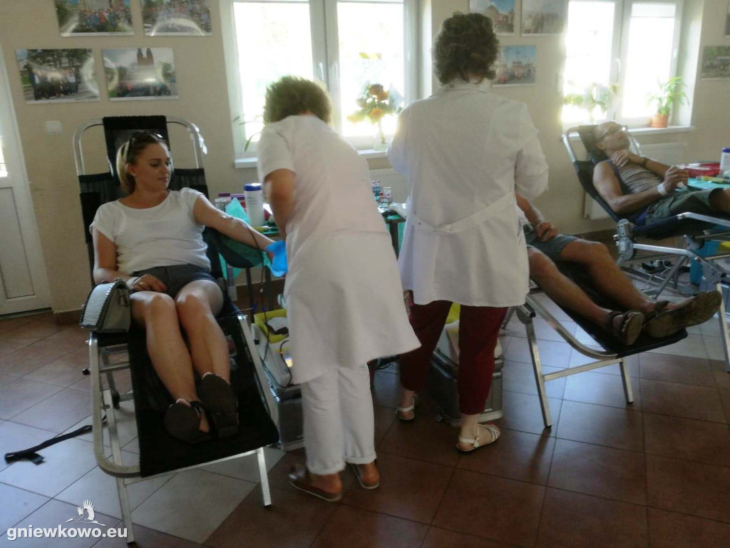 Zbiórka krwi dla Oliwiera Rejmusa