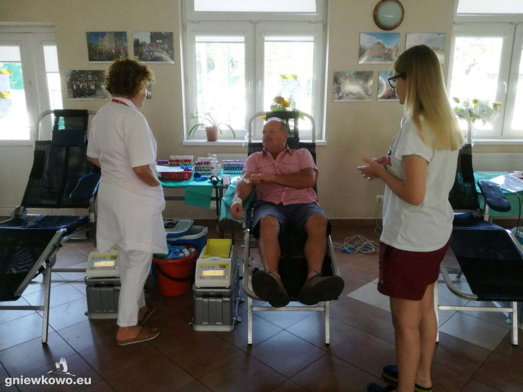 Zbiórka krwi dla Oliwiera Rejmusa