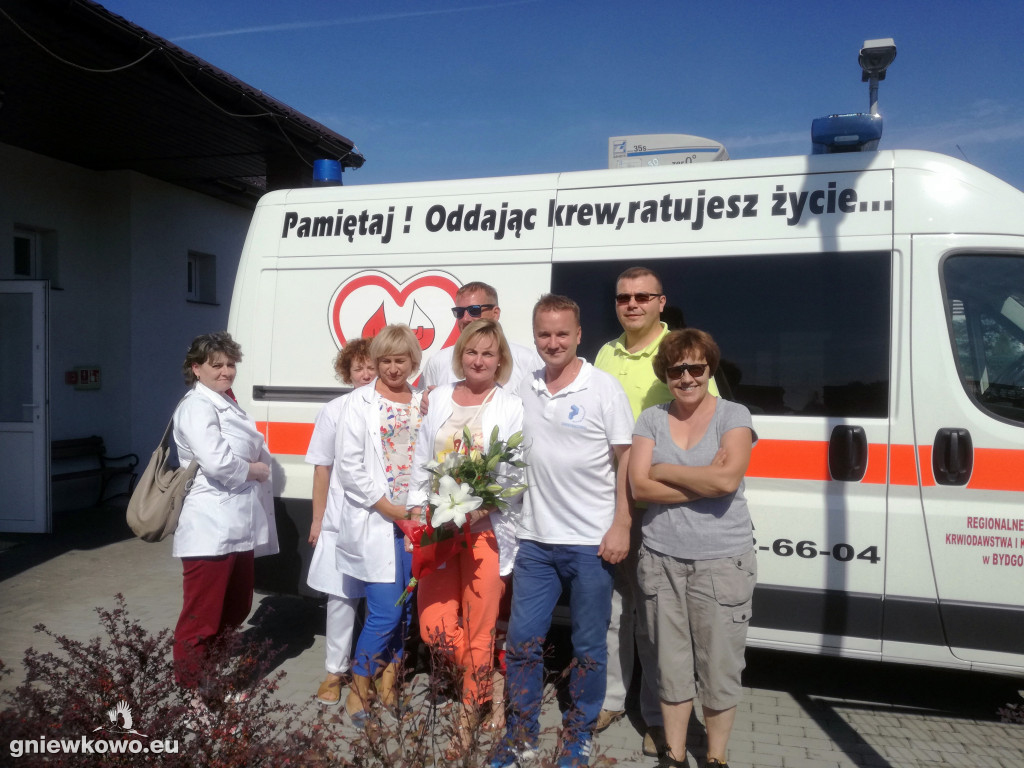 Zbiórka krwi dla Oliwiera Rejmusa