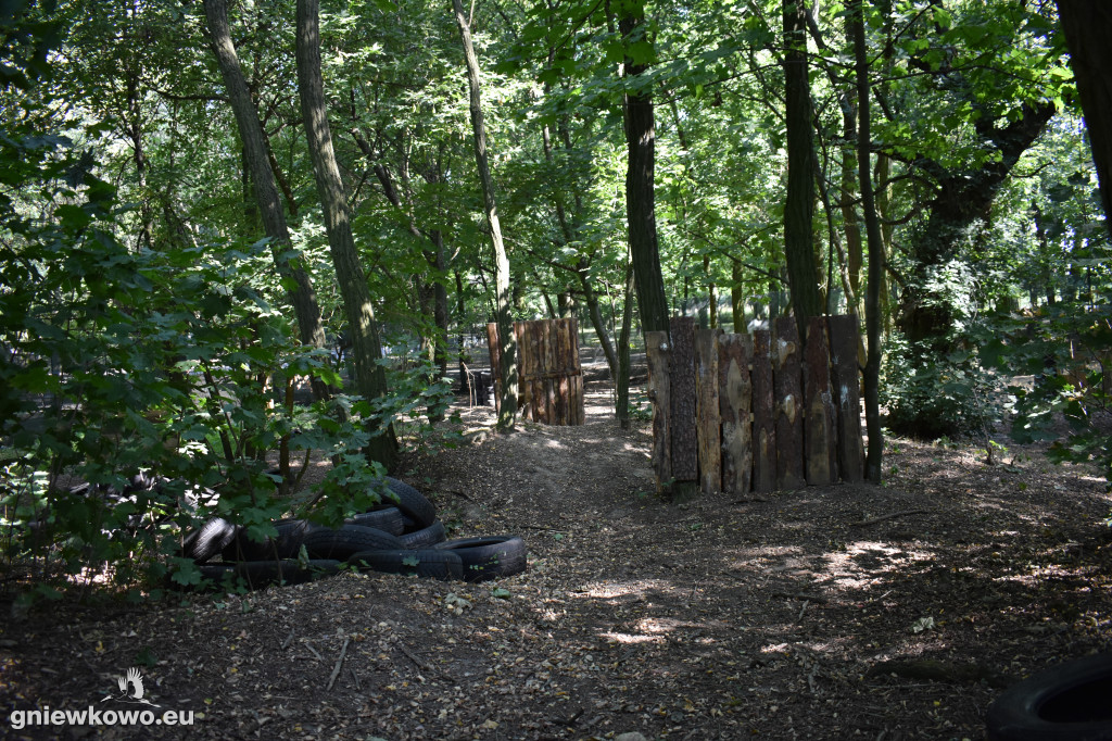 Pole do paintballa w Gniewkowie