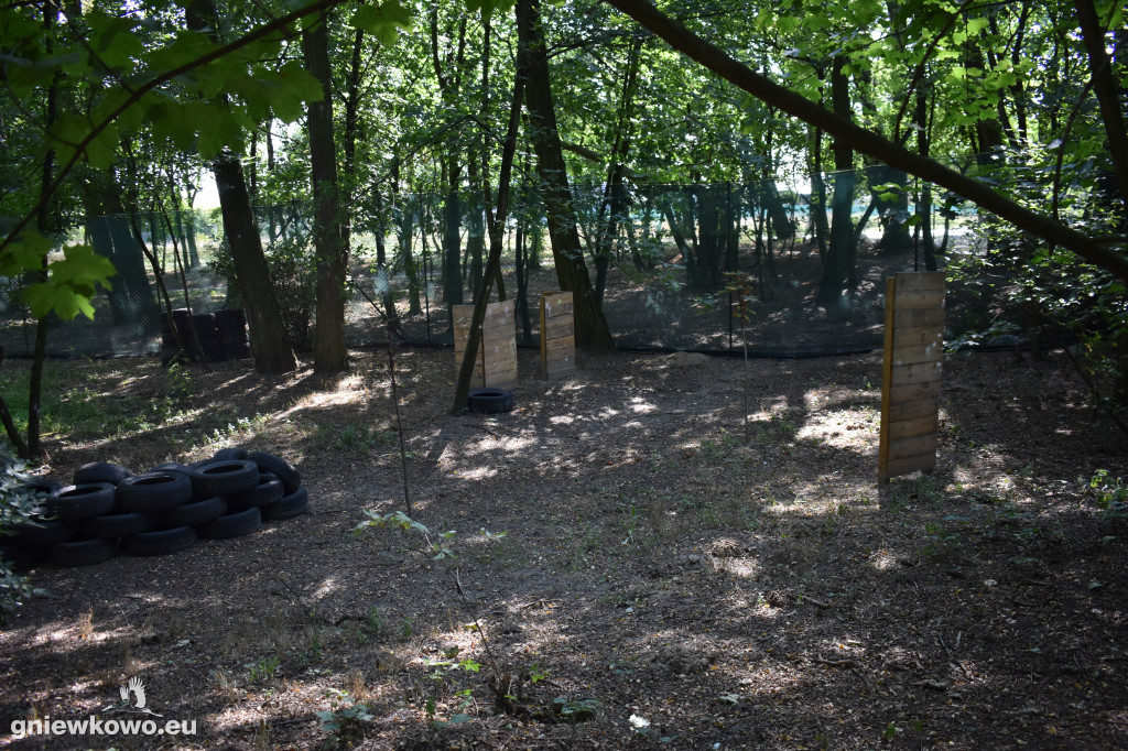 Pole do paintballa w Gniewkowie