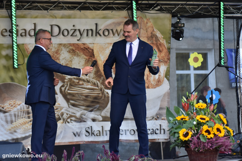 Biesiada dożynkowa w Skalmierowicach