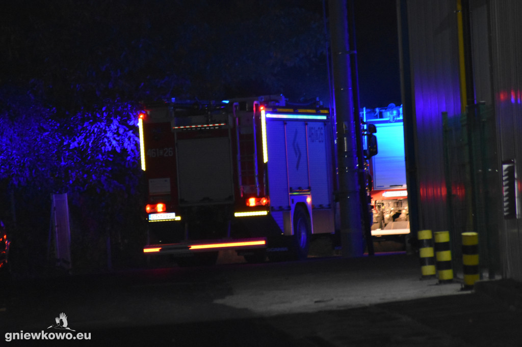 Akcja strażaków w Interlight