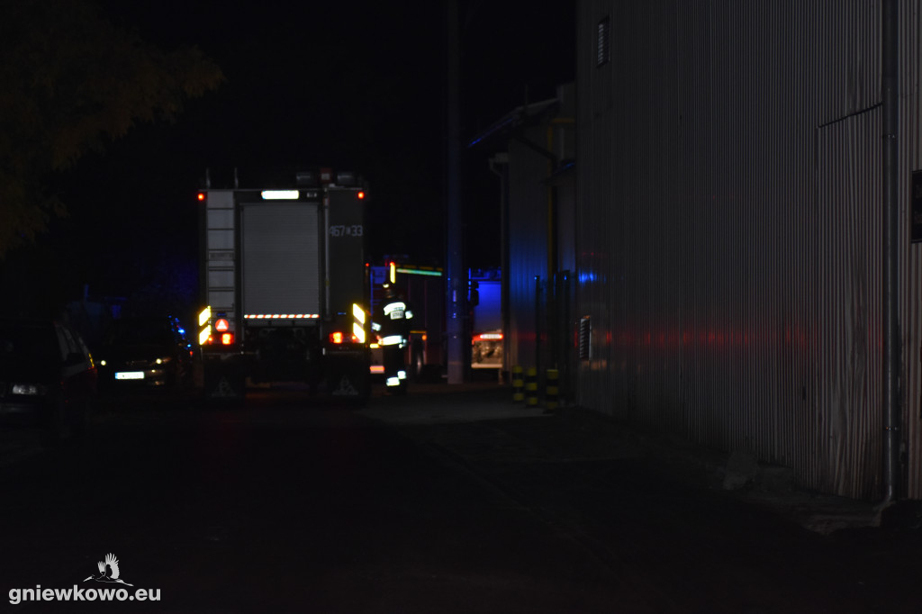 Akcja strażaków w Interlight