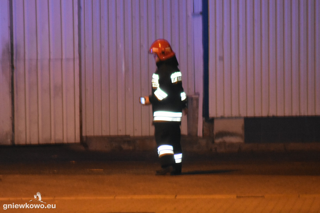 Akcja strażaków w Interlight