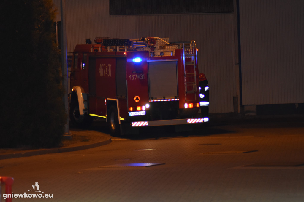 Akcja strażaków w Interlight