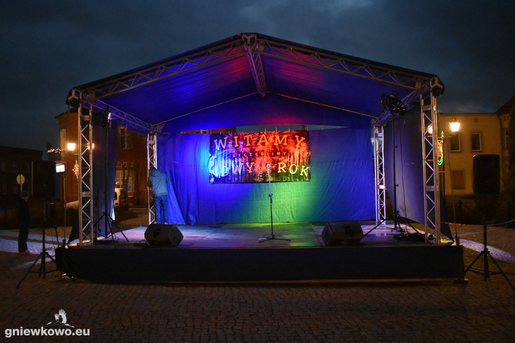 Powitanie 2019 roku na Rynku