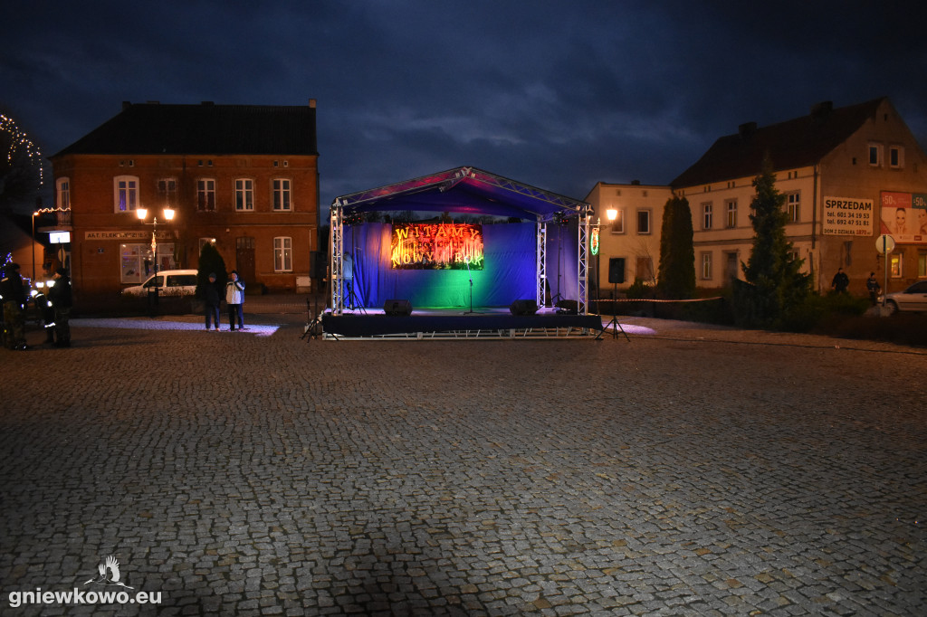 Powitanie 2019 roku na Rynku