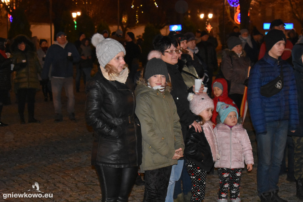 Powitanie 2019 roku na Rynku