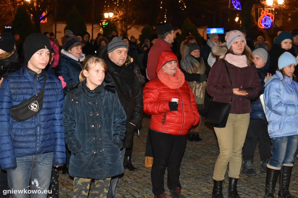 Powitanie 2019 roku na Rynku