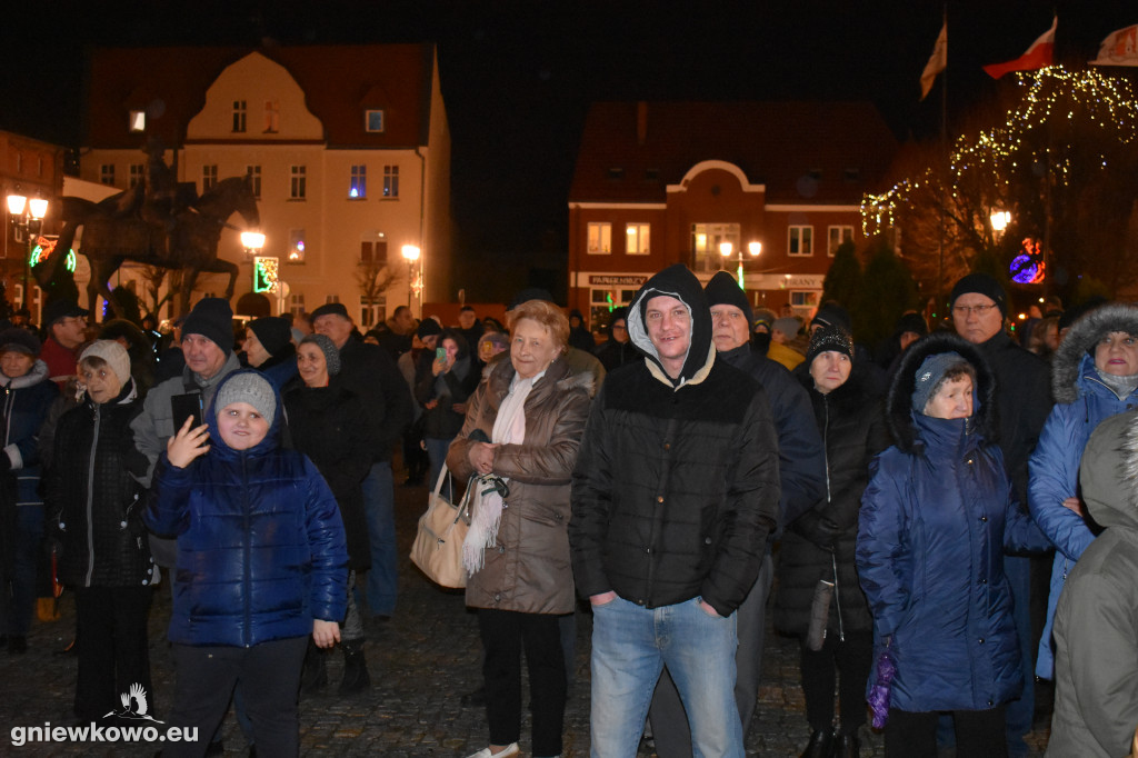 Powitanie 2019 roku na Rynku