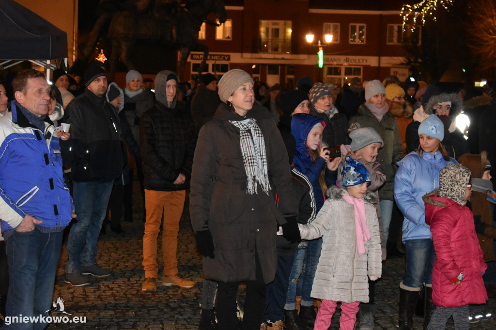 Powitanie 2019 roku na Rynku