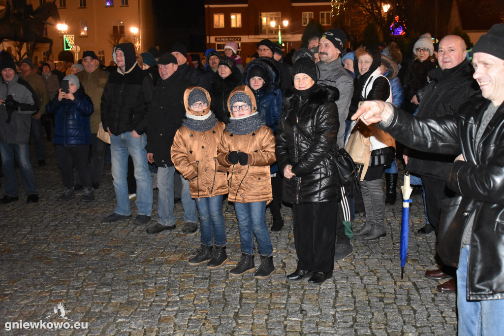 Powitanie 2019 roku na Rynku