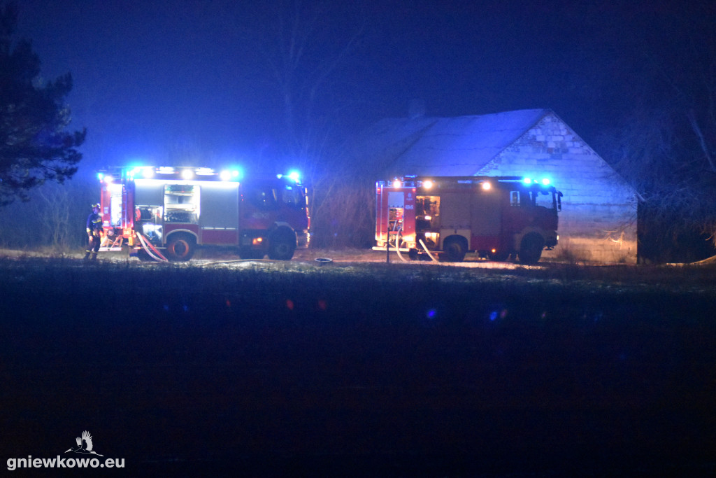 Pożar na Kępie Kujawskiej