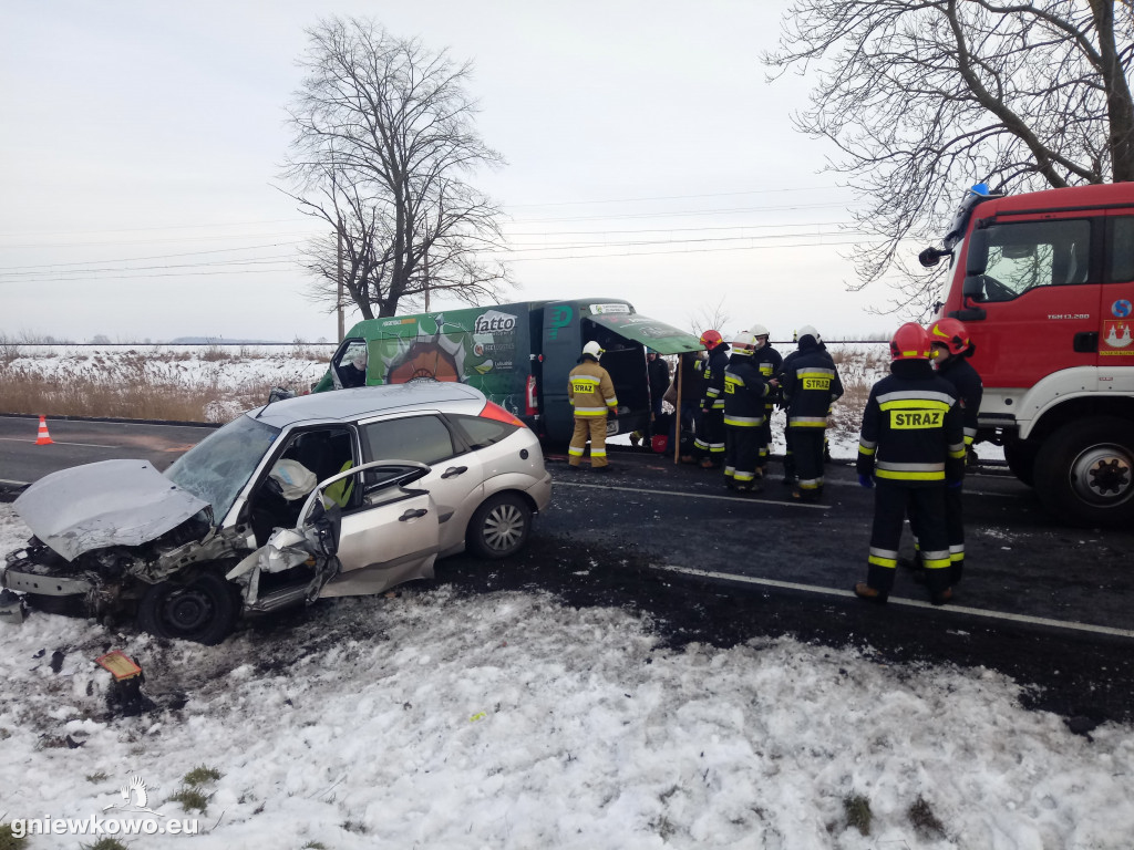 Wypadek koszykarzy w Buczkowie